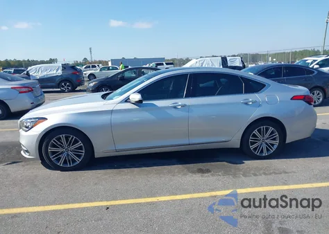 2018 Genesis G80 3.8 из США, поврежденный, VIN KMHGN4JE4JU230664